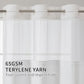 The Santorini Waffle Weave Shower Curtain Set