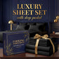 Premium Bamboo Sheets Designed for Luxurious Comfort Every Night.
