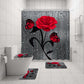Roselle Romantic Rose Bathroom Set