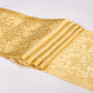 Golden Royal Jacquard Satin Bed Runner