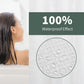 The Santorini Waffle Weave Shower Curtain Set