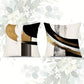 Decorative pillows with abstract patterns on a floral background