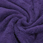 Close-up of a purple textured fabric