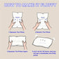 Instructions on how to make a pillow fluffy with text and illustrations.