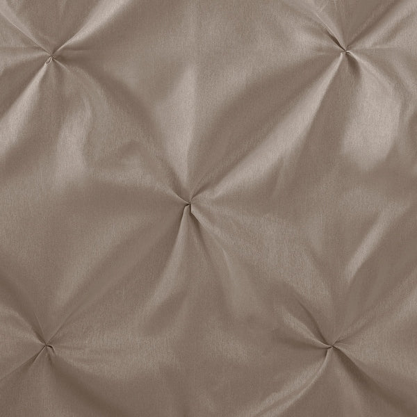 Beige quilted fabric texture