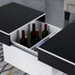 Modern coffee table with a hidden compartment