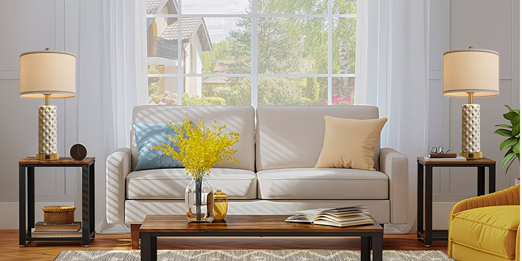 Porto Luxe™ Ceramic Lamp Set