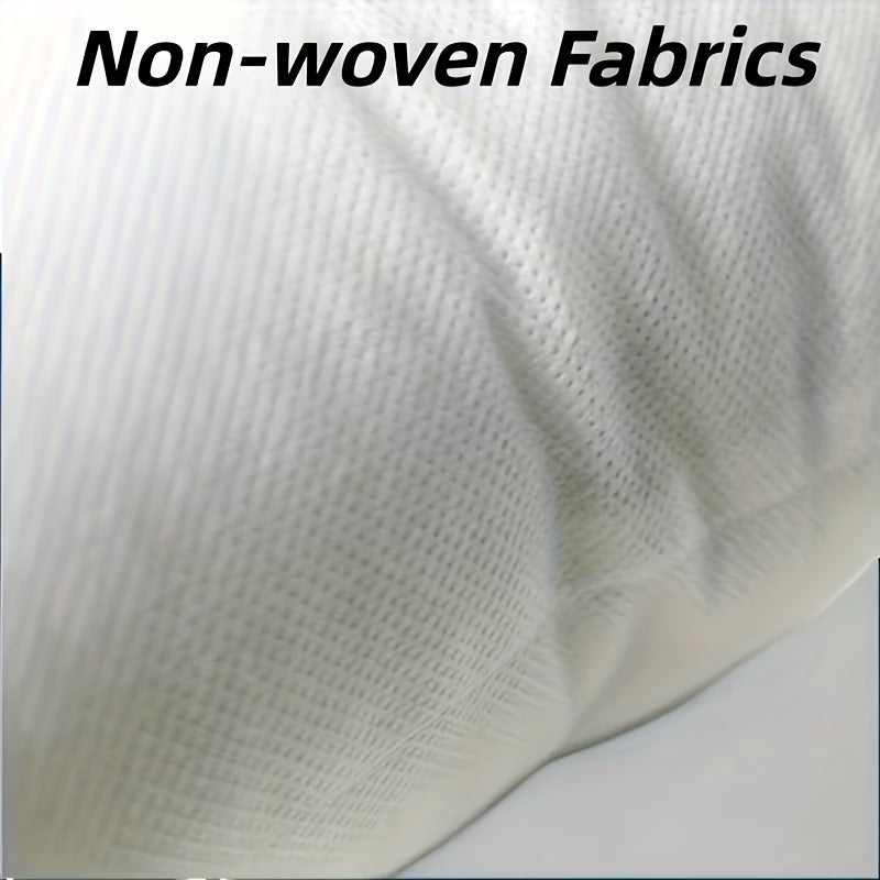Close-up of non-woven fabric with 'Non-woven Fabrics' text above.