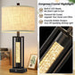 Gorgeous crystal nightlight with LED beads and K9 crystal, shown on a table.