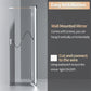 Wall-mounted mirror with installation instructions