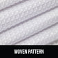 Santorini Waffle Weave Luxury Shower Curtain