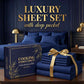 Premium Bamboo Sheets Designed for Luxurious Comfort Every Night.