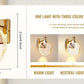 Aurielle Gold LED Wall Sconce